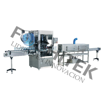 Etiquetadora Con Funda De Pvc Con Horno A Vapor